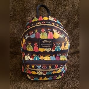 Loungefly Disney Princess Dresses Mini Backpack